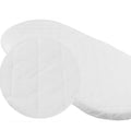 Moses Basket Mattress Cosy Quilted Bassinet Baby Pram Oval Breathable 70X35cm