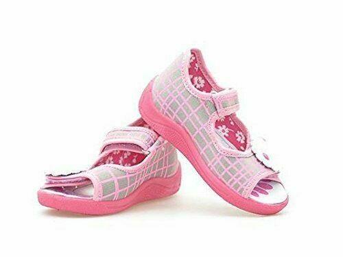 Girls Sandals Baby Children Kids Infant Casual Canvas Shoes Fasten #29
