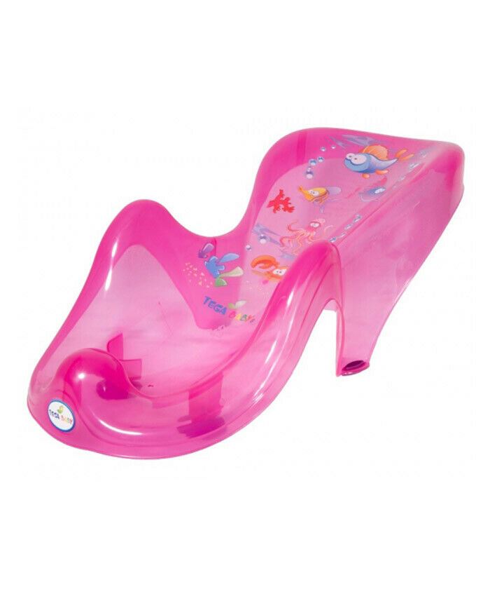 Baby Bath Support Seat Toddler Kids Anatomic Bath Chair Safe Non-Slip Tega Baby Chair Aqua Pink - MyHappy Baby