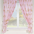 Nursery Curtains for Babies & Toddler's Bedroom Giraffe pink