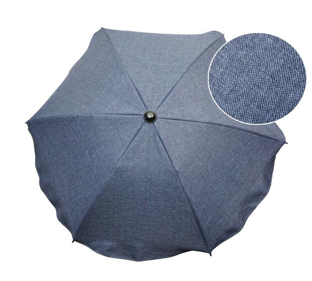 Baby Parasol Universal Sun Umbrella Pram Stroller Canopy Protect From Sun Rain Jeans Navy