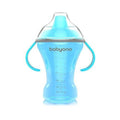 Non-Spill Cup 260Ml Baby Toddler With Soft Spout Natural Nursing Babyono Blue