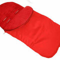 Universal Large Plain Footmuff Red