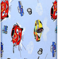 Baby Fitted Cot Bed Sheet Printed 100% Cotton Mattress 140X70cm Cars