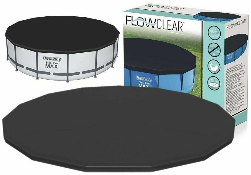 Bestway 15Ft Swimming Pool Cover Premium 457cm 4.57 X 1.22M / Round