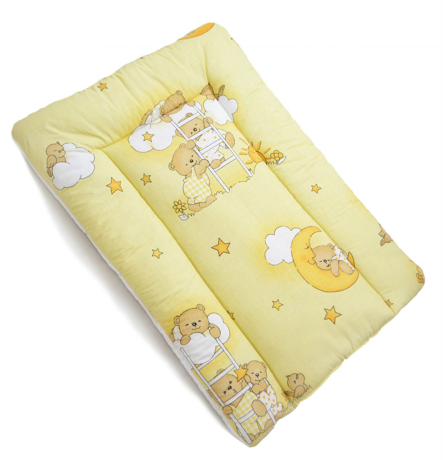 Baby 100% cotton changing mat child toddler Ladder cream