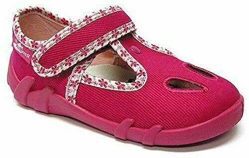 Girls Sandals Baby Children Kids Infant Casual Canvas Shoes Fasten #5