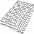 Baby 100% cotton changing mat child toddler Zig zag