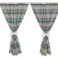 Nursery Curtains for Babies & Toddler's Bedroom Brown stripes