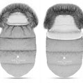 Universal Footmuff Husky Snowman Light Grey/ Grey