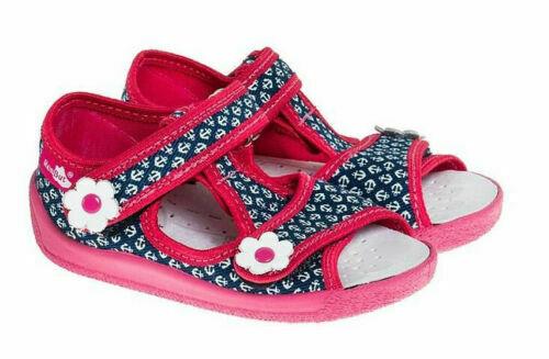 Girls Sandals Baby Children Kids Infant Casual Canvas Shoes Fasten #32