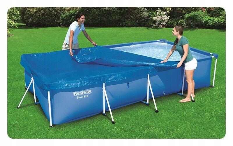 Swimming Pool Cover Bestway 3.00M X 2.01M Rectangular 300X200cm 118 X78.7Inch