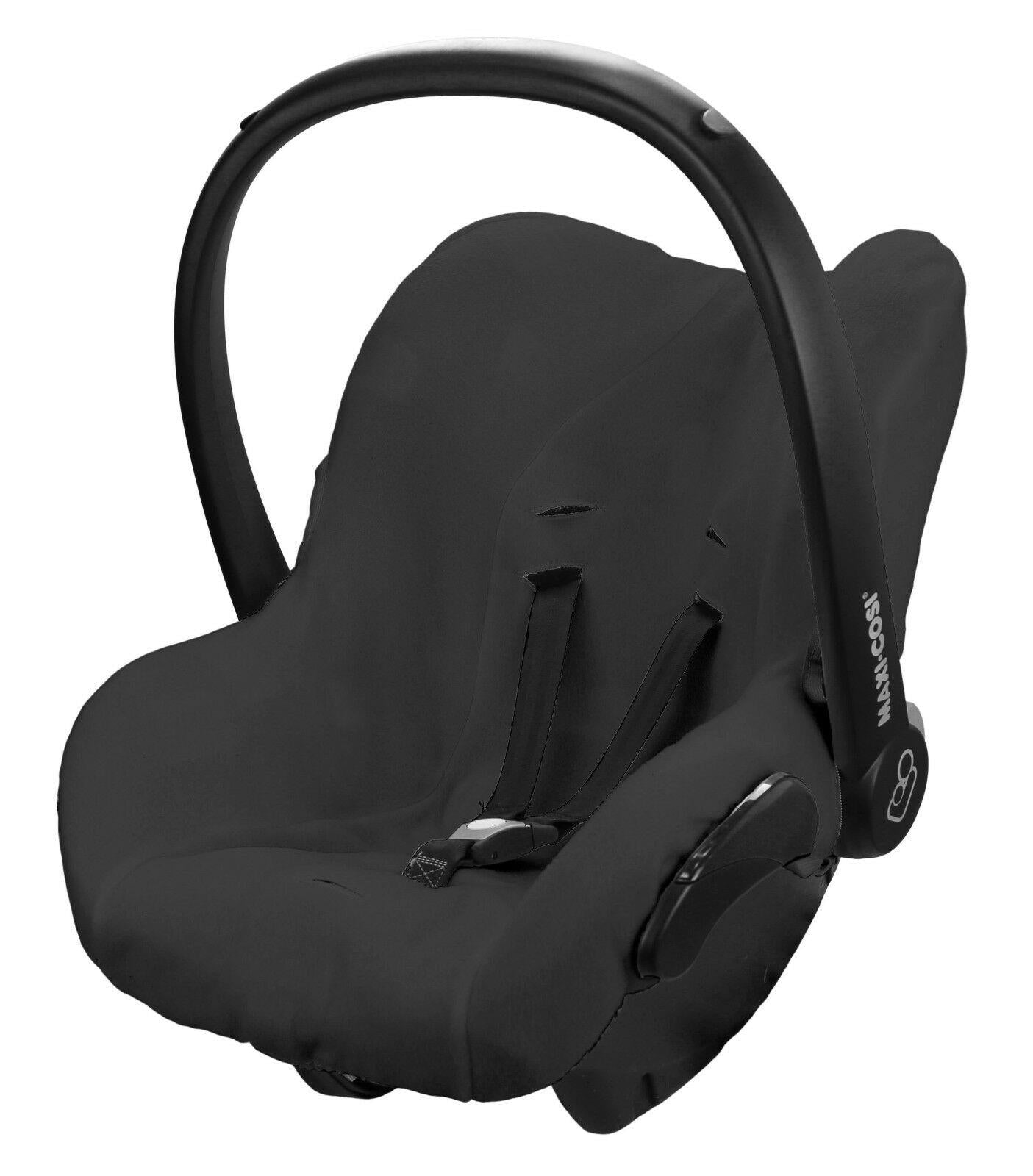 Baby Car Seat Fleece Polar Cover For Maxi Cosi Soft Washable Protector Black