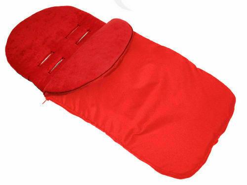 Universal Footmuff Plain/ Red