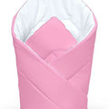 Baby Swaddle Wrap Newborn Bedding Blanket 100% Cotton Sleeping Bag Pink