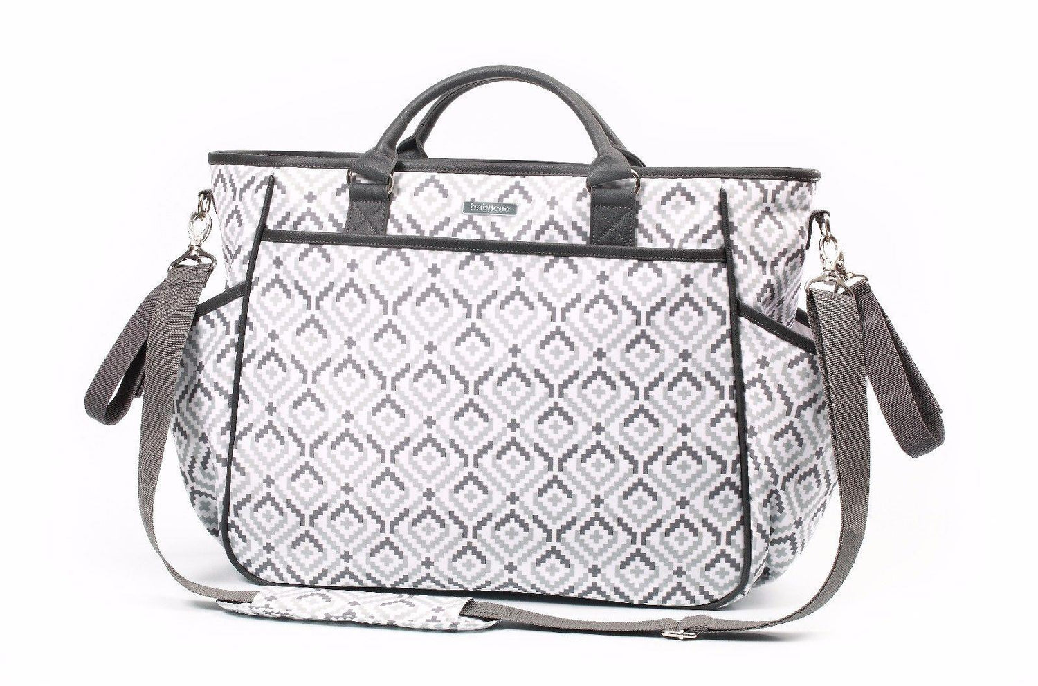 Baby Nappy Multi-Functional Diaper Bag Set With Changing Mat Babyono Chic Grey