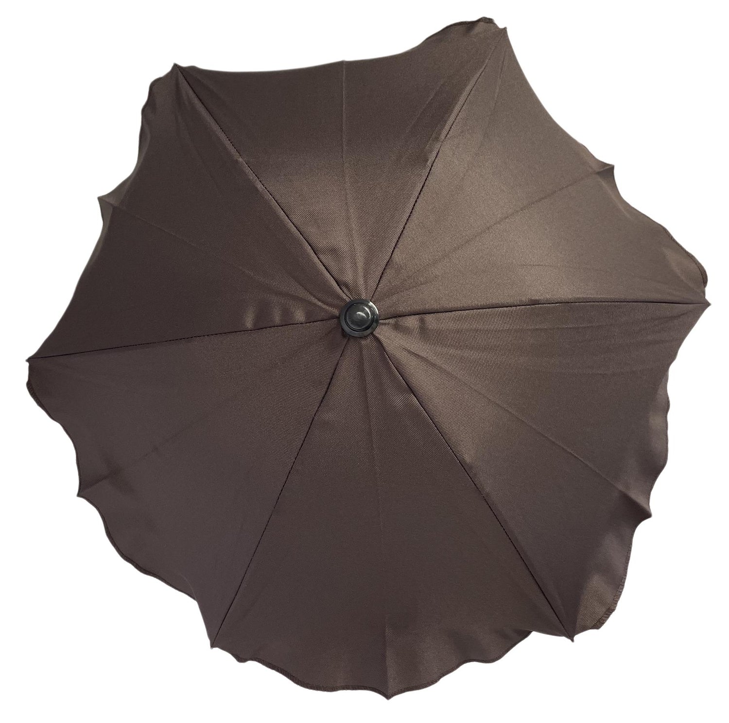 Baby Parasol Universal Sun Umbrella Pram Stroller Canopy Protect From Sun Rain Dark Brown