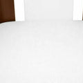 Terry Towelling Fitted Sheet 120x60 Nursery Baby Cot/ Cotbed/ Frotte White