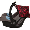 Car Seat Hood Replacement Universal Baby Cover Wind Sun Canopy Shade Waterproof - Neon Pink