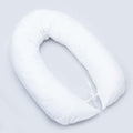 Large Brestfeeding Pillow Cover Baby Pregnancy Maternity 170cm White
