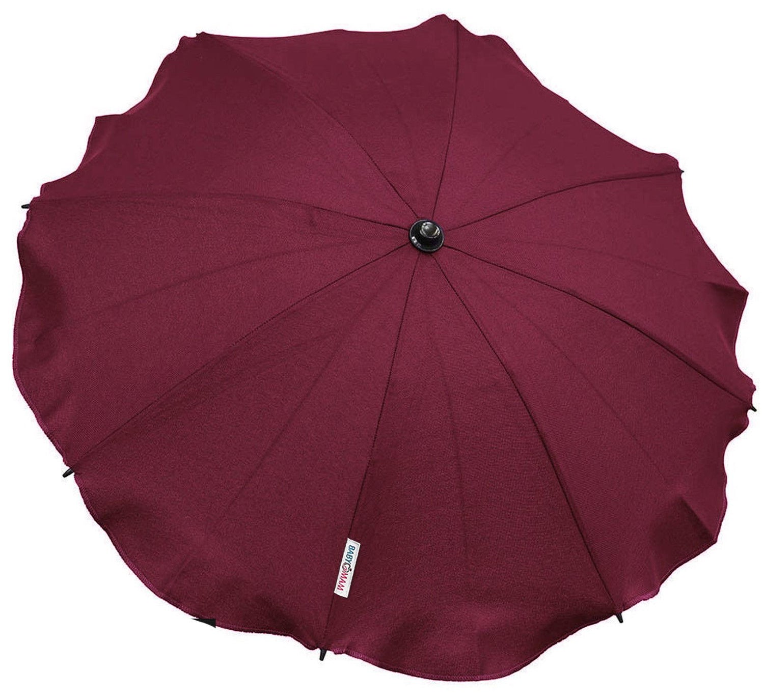 Baby Parasol Universal Sun Umbrella Pram Stroller Canopy Protect From Sun Rain Claret