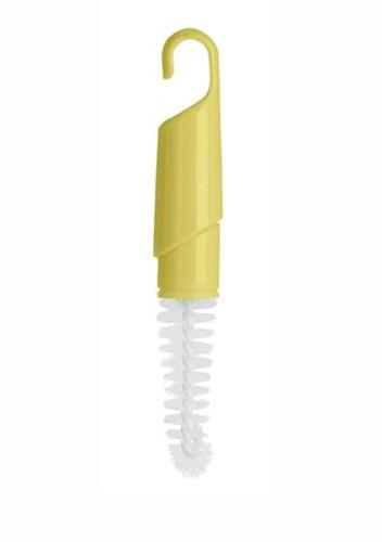 Bottle Brush 2 In 1 Babyono Baby Feeding Bottle Teat Spout Nozzle Cleaner Yellow