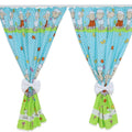Nursery Curtains for Babies & Toddler's Bedroom Sheep turquoise