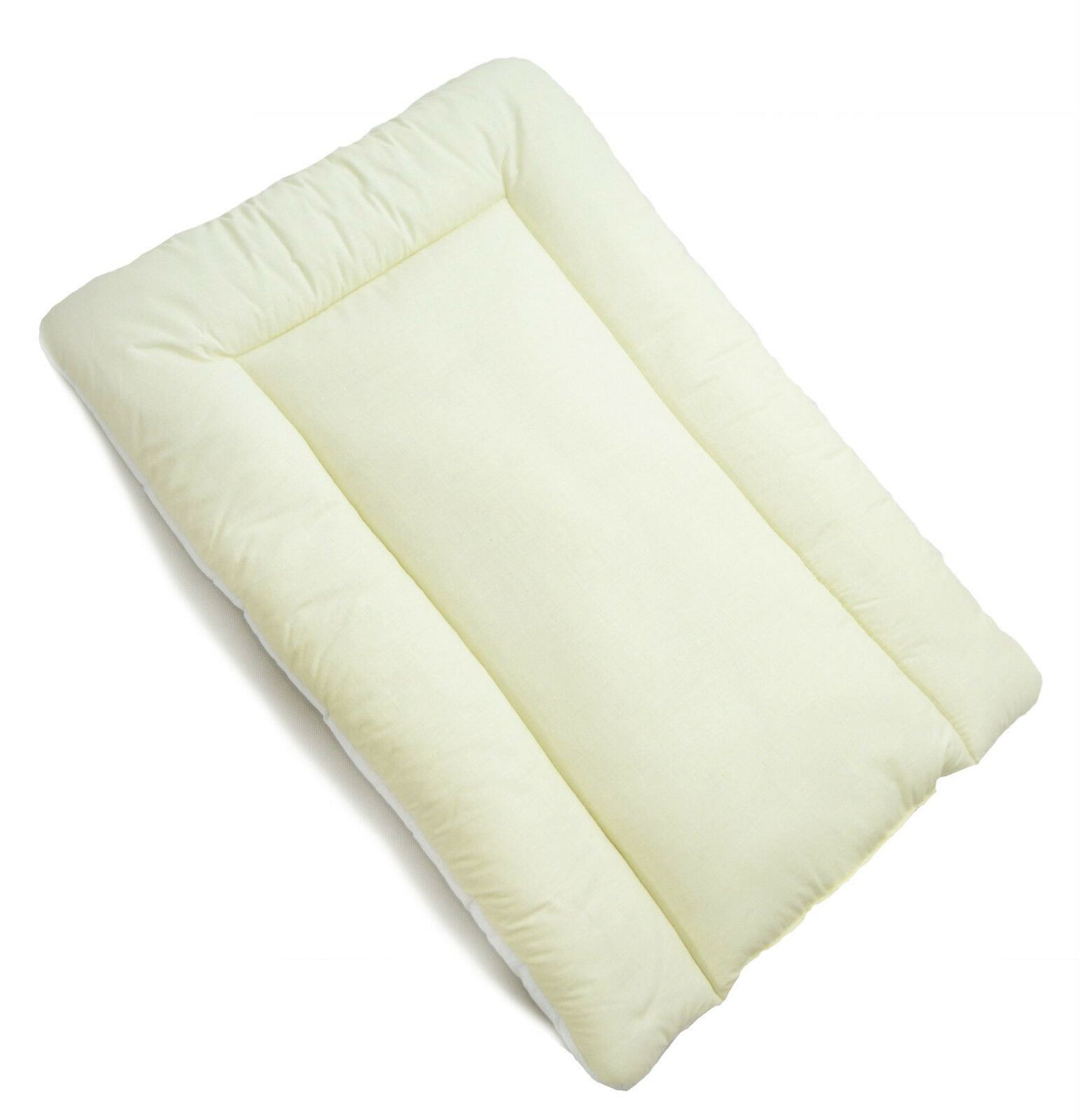 Baby 100% cotton changing mat child toddler Cream