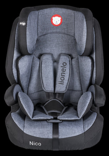 Child Car Seat Toddler Support Kids Baby Safety Booster 9-36Kg Nico Lionelo Black
