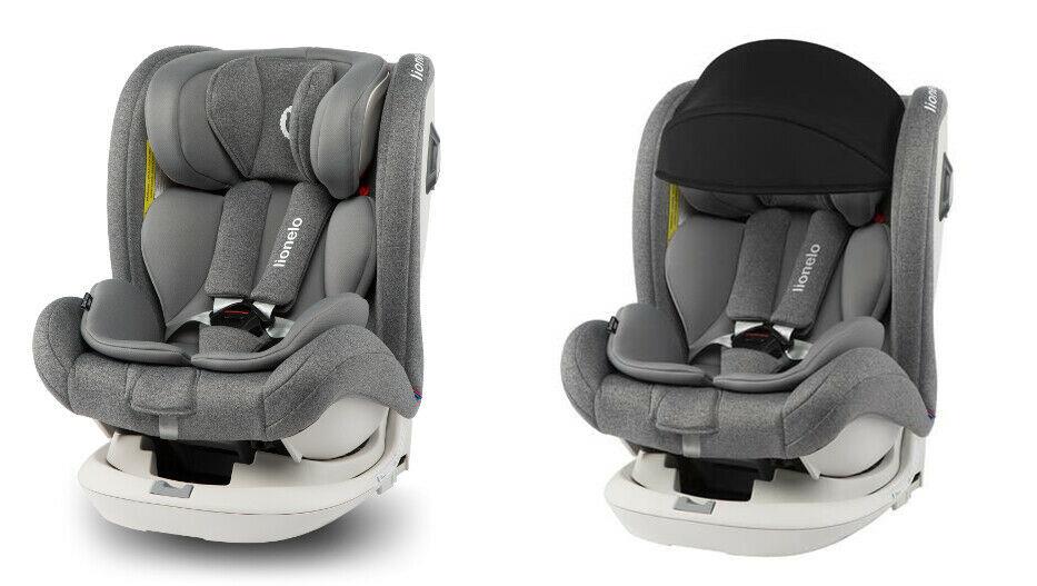 Baby Child Toddler Car Seat Lionelo Bastiaan Rwf Stone 0-36 Kg