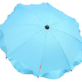 Baby Parasol Universal Sun Umbrella Pram Stroller Canopy Protect From Sun Rain Sky Blue