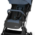 Baby Stroller Kids Buggy Pushchair Kinderkraft Indy Foldable Lightweight Pram Denim