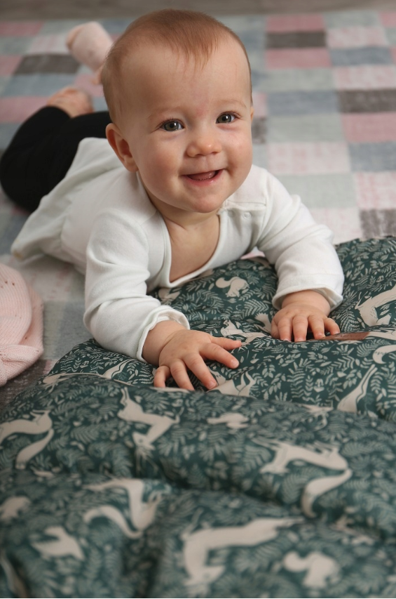 Baby Footmuff Collar Stroller Pushchair Sleeping Bag Husky Deer