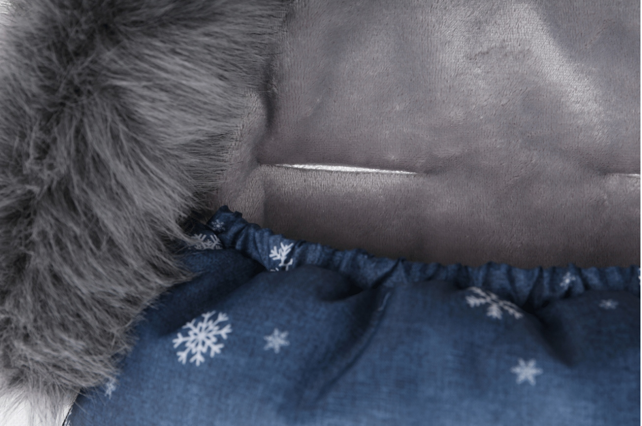 Baby Footmuff Collar Stroller Pushchair Sleeping Bag Husky Friends