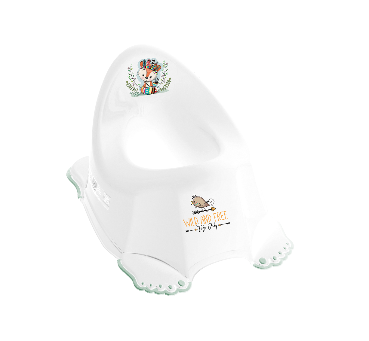 Potty Chair Training Seat Baby Toilet Non-Slip Wild West Fox