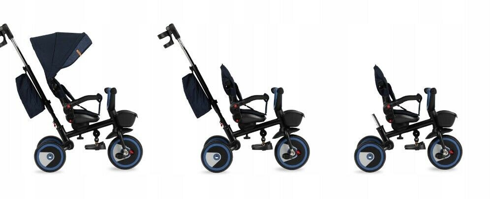 Three-Wheeled Bike Trike Stroller Momi IVIDIA FLOW 5-in-1