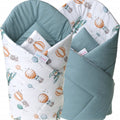 Baby Swaddle Wrap Newborn Bedding Blanket Sleeping Bag Cool Breeze/Dreamy Flight