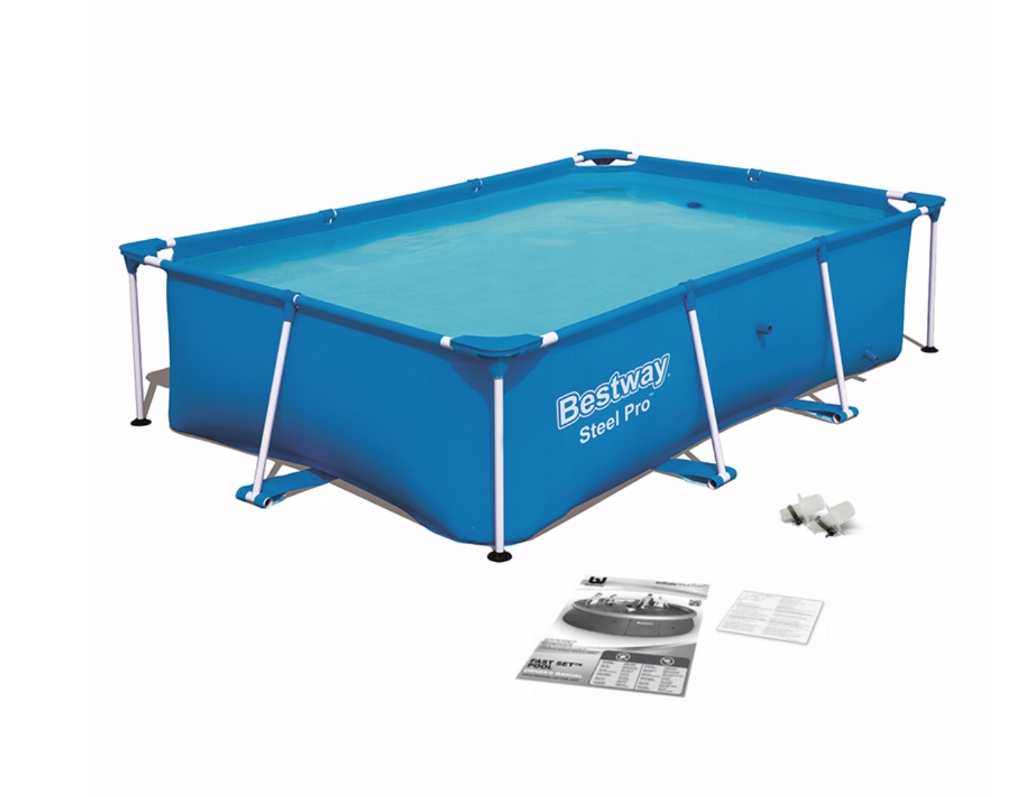 Bestway Steel Pro Frame Above Grand Pool 259x170x61cm Garden Swimming pool
