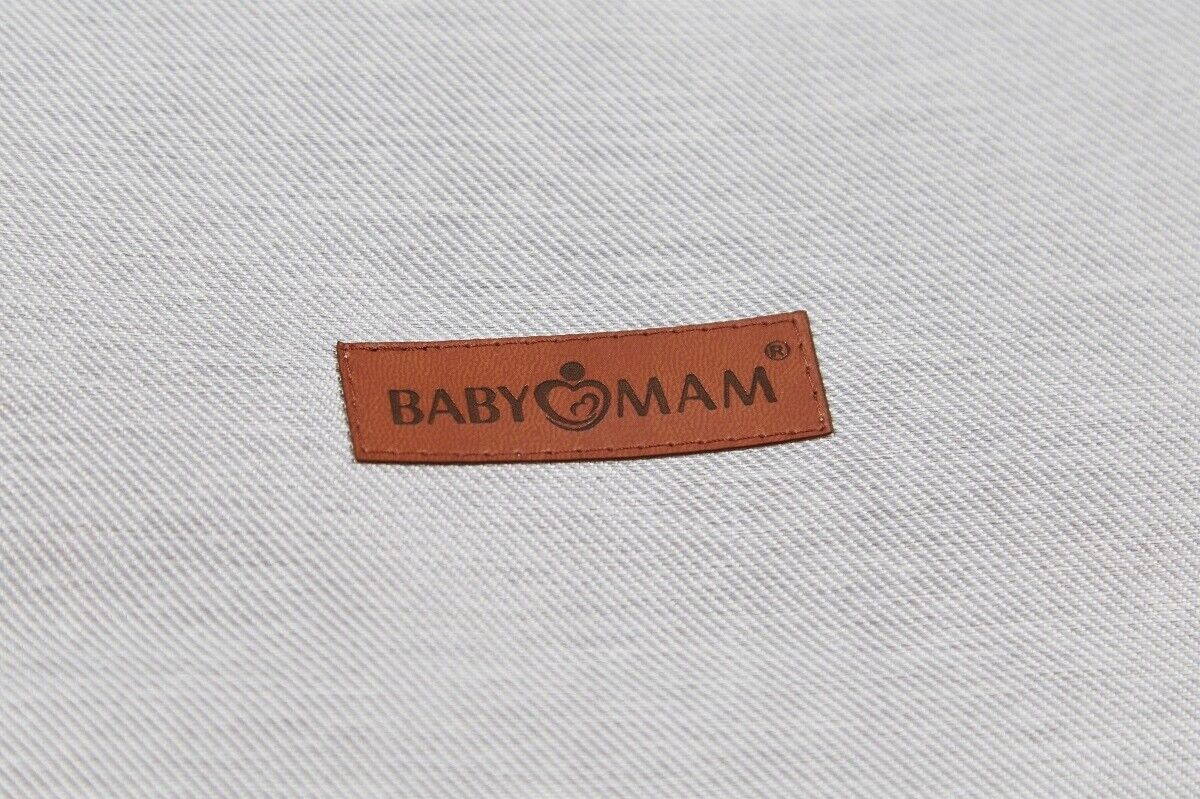 Stroller Buggy Dimple Light Grey/Mint Universal Hooded Footmuff Pushchair