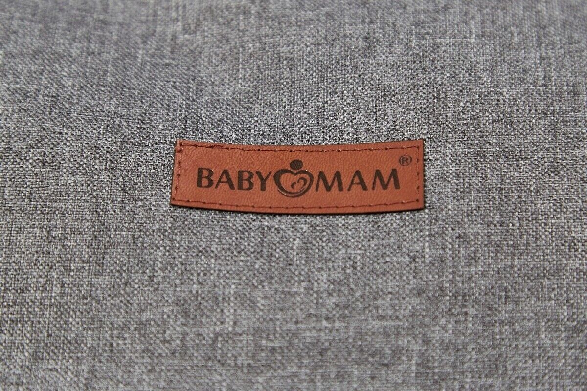 Dimple Dark Grey/Blue Universal Hooded Footmuff Pushchair Stroller Buggy