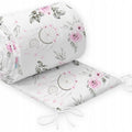 Padded 260cm Dream Catcher Bumper To Fit Crib Baby Nursery All round 100% Cotton