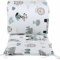 Baby Cot Liner On Safari Fit Crib All-round 260cm Straight 100% Cotton