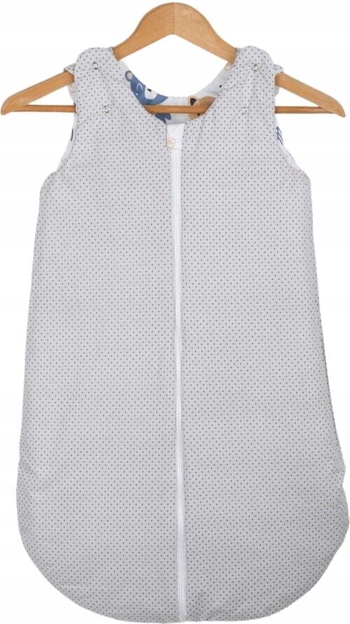 Baby Cotton Sleeping Bag Double Sided Sleepsack Quilted 1.0 Tog Forest Friends