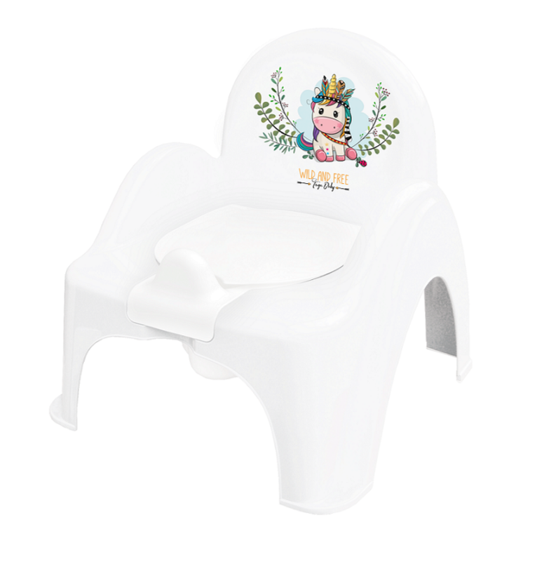 Baby Toddler Toilet Potty Chair With Melodies Training Tega Wild West Unicorn