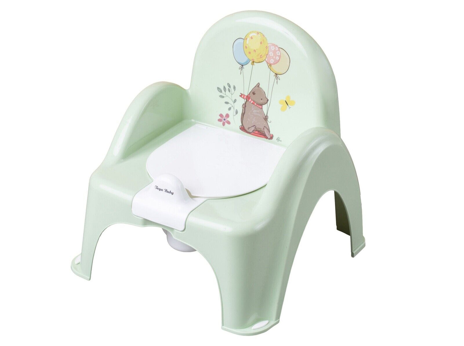 Baby Toddler Toilet Potty Chair With Melodies Kids Training Tega Forest Green
