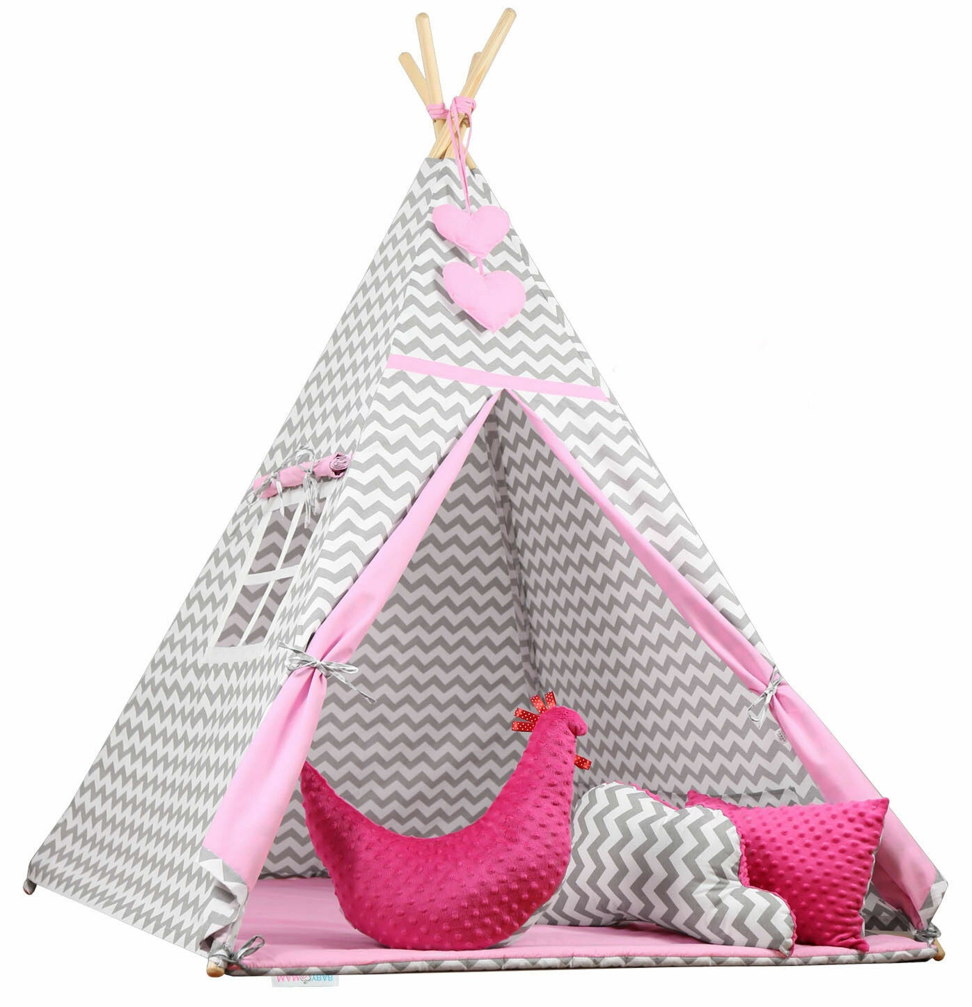 SMALL TEEPEE Wigwam Indoor Outdoor Kids Cotton Playhouse Tent Dream Maze