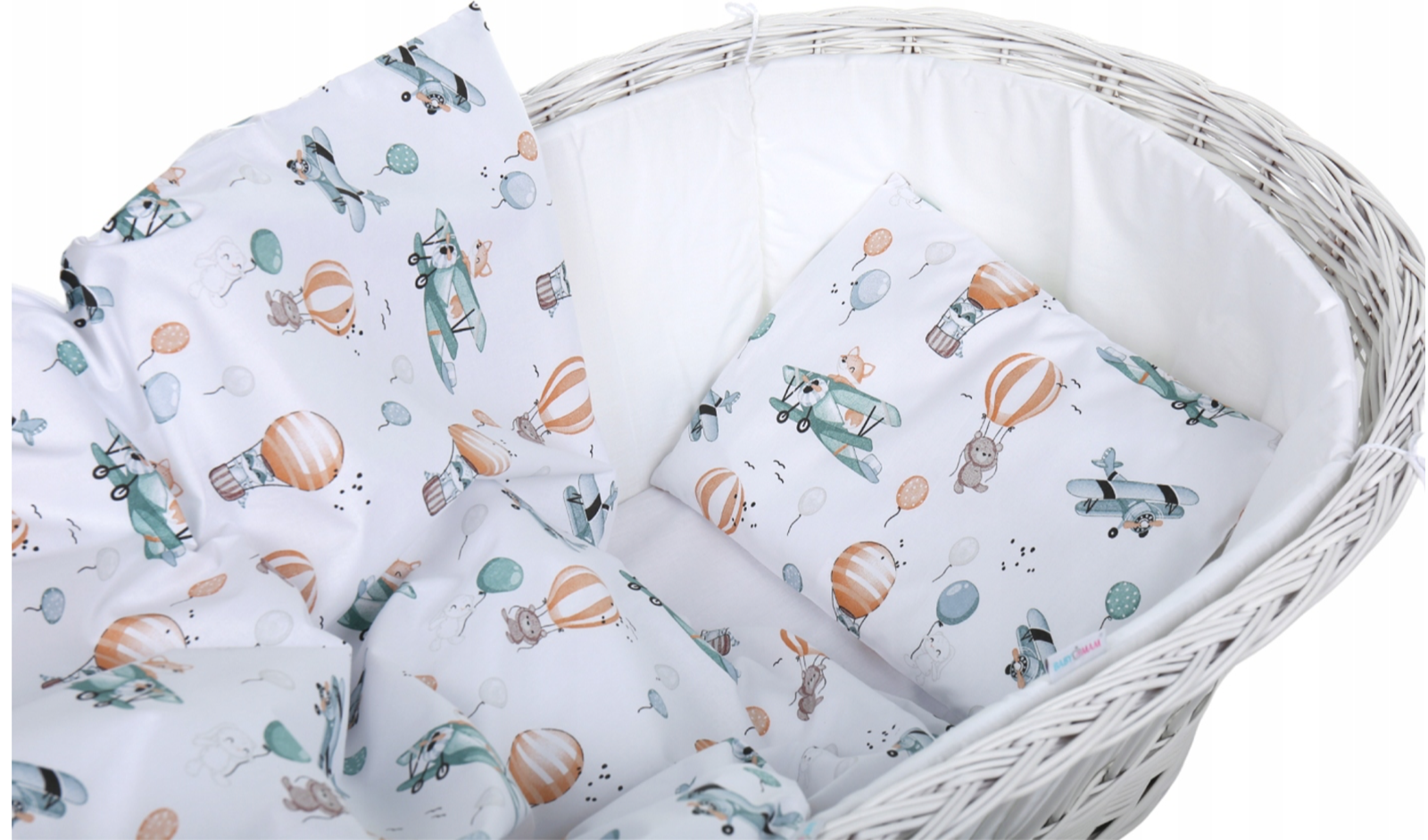 Baby moses cheap basket bedding set