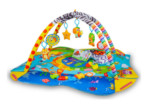 ANIKA Lionelo Baby Smartplay Activity Educational Playmat with Toys Tummy Time