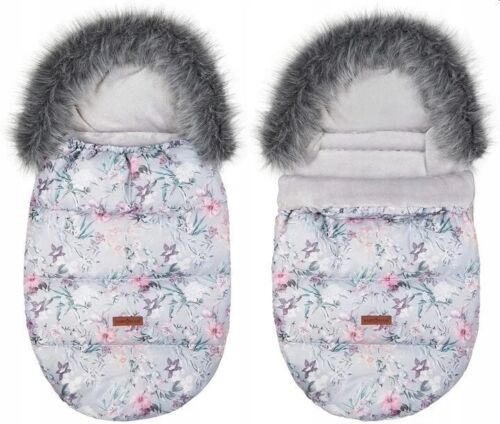 Lavender Garden Baby Footmuff Collar Stroller Pushchair Sleeping Bag Husky Warm