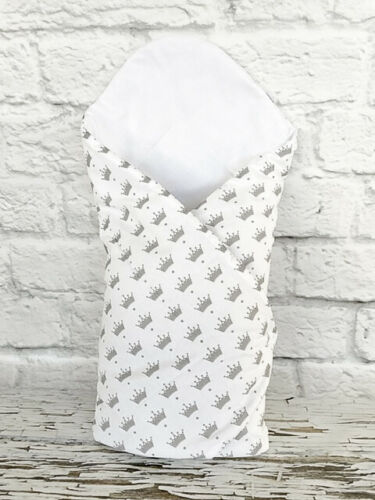 Baby Swaddle Wrap Newborn Bedding Blanket 100% Cotton Sleeping Bag Royal